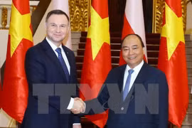 Entrevue le PM Nguyen Xuan Phuc et le président polonais Andrzej Duda