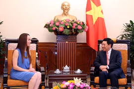 La présidente de la Commission des Affaires étrangères du Sénat mexicain au Vietnam