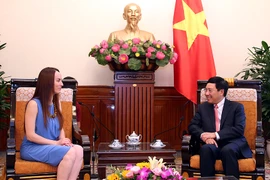 La présidente de la Commission des Affaires étrangères du Sénat mexicain au Vietnam