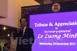 Lê Luong Minh confiant dans le développement de l’ASEAN