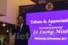 Lê Luong Minh confiant dans le développement de l’ASEAN