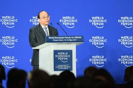Le PM Nguyên Xuân Phuc présente sa vision au WEF ASEAN 2017