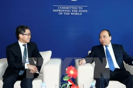 Le PM rencontre des chefs d'entreprises en marge du WEF-ASEAN