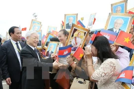 Le secrétaire général du PCV termine sa visite d’Etat au Cambodge