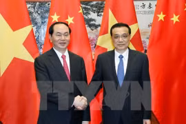 Entrevue Tran Dai Quang - Li Keqiang