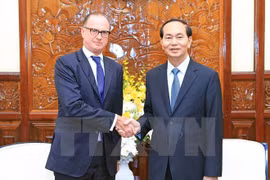 Le président Tran Dai Quang reçoit l'ambassadeur d'Autriche
