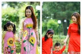 À Hô Chi Minh-Ville, la tunique des Vietnamiennes en pleine forme