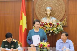 La présidente de l’Assemblée nationale se rend dans la province de Khanh Hoa