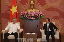 Le vice-président de l’AN Dô Ba Ty reçoit un reponsable cubain