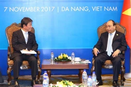 Le PM reçoit le ministre japonais de la Revitalisation économique