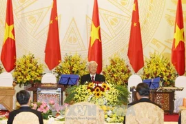 Réception solennelle en l’honneur du président chinois Xi Jinping