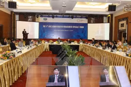 APEC : Clôture de la réunion des hauts officiels sur la gestion des catastrophes naturelles