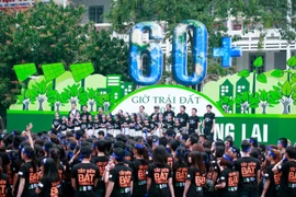 Plus de 2.000 étudiants participent à l’Heure de la Terre 2017