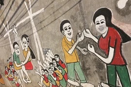 Le vieil homme qui donne une nouvelle jeunesse à une ruelle à Hanoi