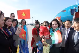 La présidente de l’AN Nguyên Thi Kim Ngân commence sa visite officielle en Hongrie 