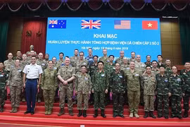 Ouverture d’un cours d’entraînement de l’hôpital ambulant de niveau 2 No2