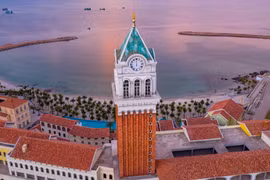 Un bourg à la méditerranéenne sur l’île de Phu Quoc