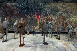 La première exposition personnelle d'un artiste vietnamien en Italie