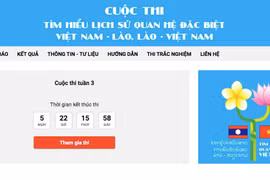 Plus de 94.000 personnes participent au quiz sur les relations Vietnam-Laos 