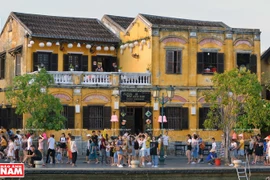 Hoi An accueille de nombreux touristes pendant les vacances du Nouvel An