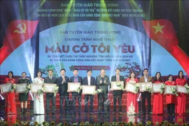 Remise des prix du concours des connaissances sur le Parti 