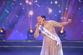 La candidate de la Malaisie remporte le concours de chant ASEAN + 3