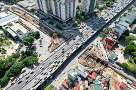 Hanoï : le passage souterrain Le Van Luong – Rocade 3 pourra être ouvert au trafic en octobre