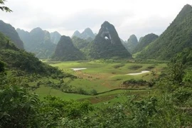Honorer des valeurs du géoparc mondial de Cao Bang