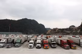 Efforts pour régler la congestion des marchandises à la porte-frontière Vietnam-Chine