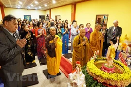 Des Vietnamiens en République tchèque fêtent le Vesak