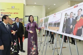 Exposition de photos "Relations Vietnam - Laos : éternelles et en développement" 