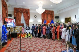 Des Vietnamiens à l’étranger fêtent le Tet du Rat