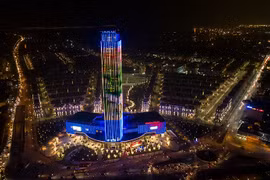 Le complexe commercial et hôtelier le plus haut du Nord-Est inauguré