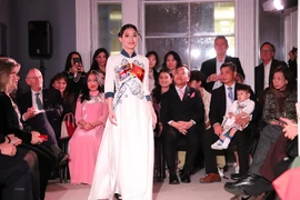 Lan Huong et Jordan Nguyên présentent la mode vietnamienne à Londres