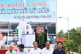 Usine de traitement des déchets avec des technologies japonaises à Ben Tre