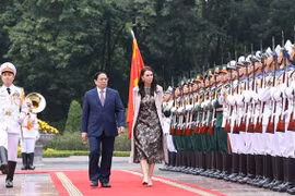 Le PM vietnamien souhaite la bienvenue à la PM néo-zélandaise 