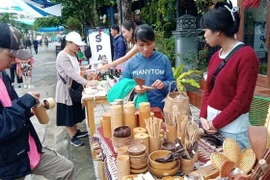 Ouverture du festival "L'art de l'installation pour l'environnement marin" à Hoi An