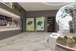 Exposition de réalité virtuelle en réponse à l’Heure de la Terre 2022