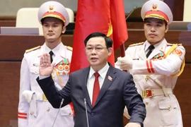 Lettre de félicitations au président de l'Assemblée nationale Vuong Dinh Hue