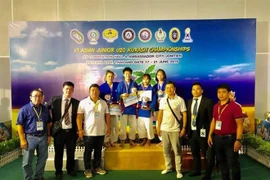 Le Vietnam remporte deux médailles d'or en kourach en Thaïlande