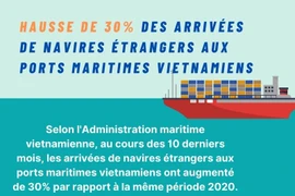 Hausse de 30% des arrivées de navires étrangers aux ports maritimes vietnamiens 