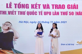 Hanoi ; lancement du 51e concours de composition épistolaire de l’UPU