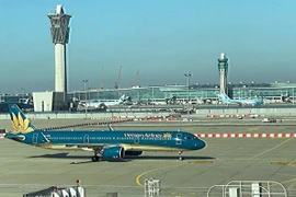 Vietnam Airlines exploite le premier vol pilote transportant des visiteurs étrangers à Da Nang
