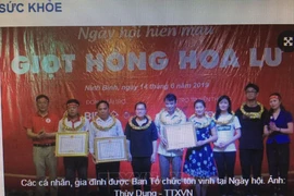 Une journée du don de sang à Ninh Binh