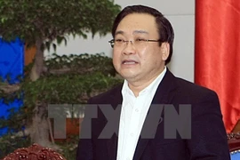 Hoang Trung Hai assume les fonctions de secrétaire du Comité du Parti de Hanoi