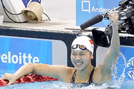 La nageuse Anh Vien remporte de l'argent en Floride