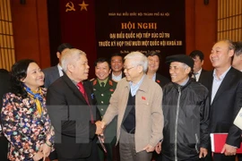 Nguyen Phu Trong à l’écoute des électeurs hanoïens