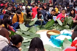 Fête du Nouvel An traditionnel au village touristique et culturel des ethnies vietnamiennes 