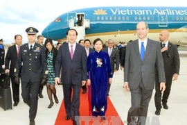 Le président Tran Dai Quang entame sa visite d’Etat en Italie
