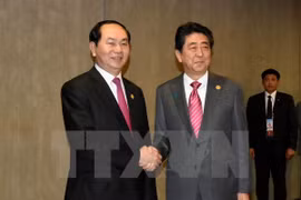 Entretien Tran Dai Quang – Shinzo Abe